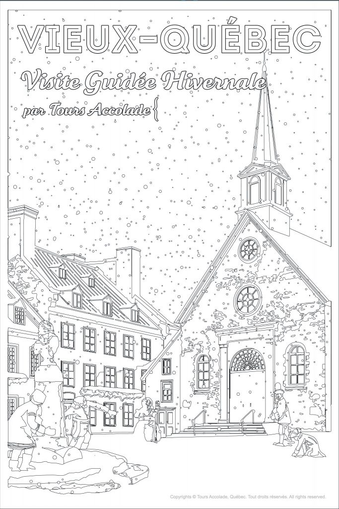 quebec coloring pages